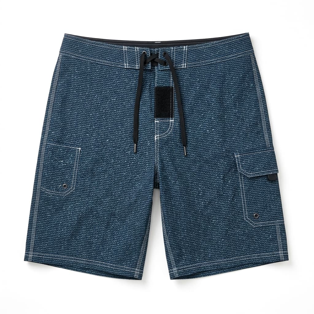 Custom Swim Shorts — Image 01 Hero Product Presentation (GLOVES STORM OEM)
