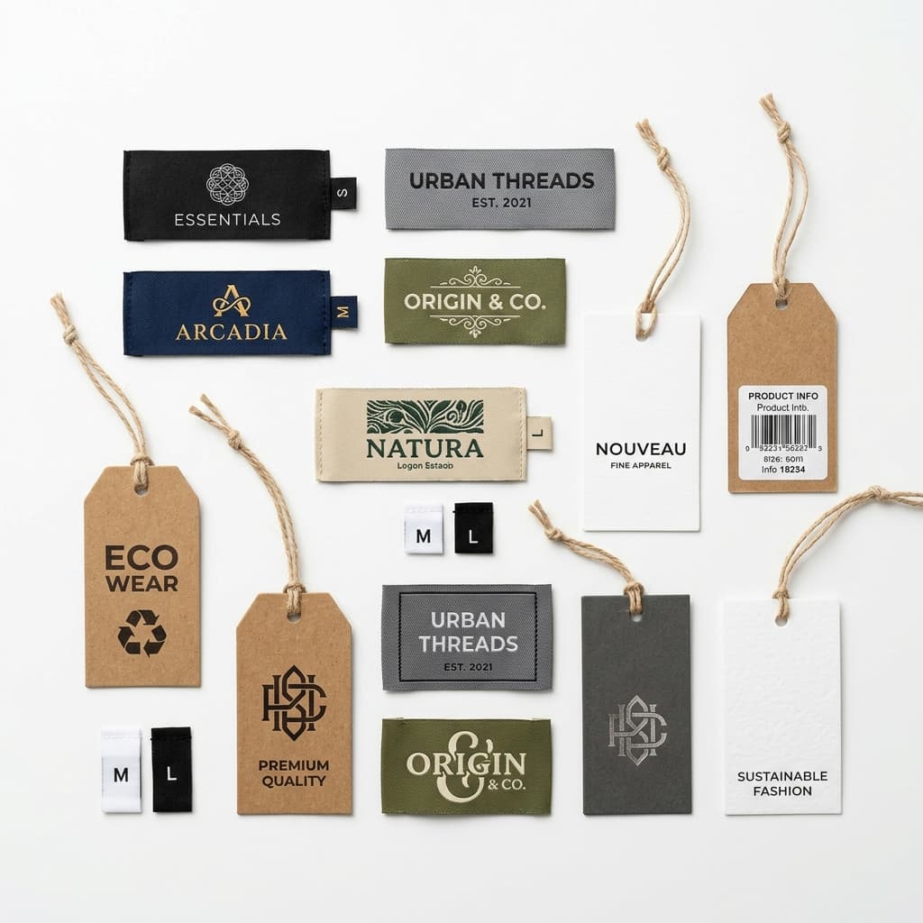 Custom Labels & Hang Tags — Image 01 Hero Product Presentation (GLOVES STORM OEM)