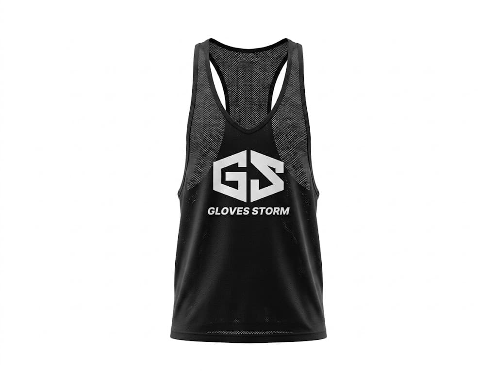 Custom Men's Gym Stringer Tank Top — OEM Fitness Wear