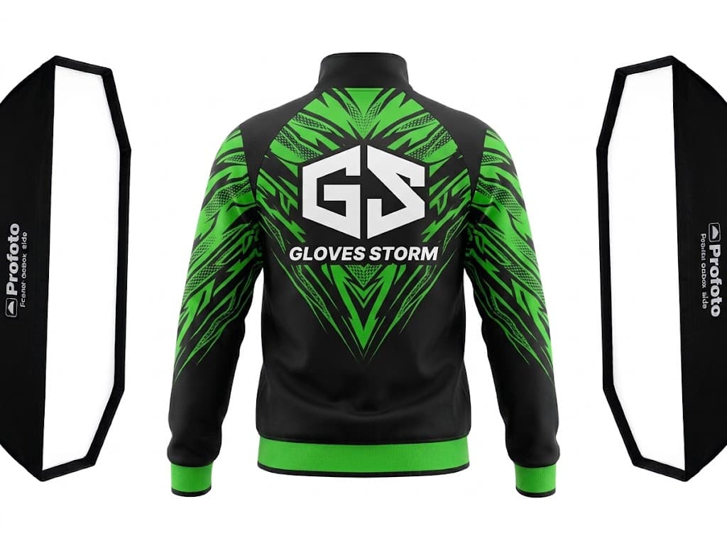 Custom Full-Zip Training Jacket — OEM Performance Outerwear alternate view